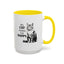 Taza de Café con Acento para Amantes de los Gatos: Regalo Ideal para Entusiastas de los Gatos