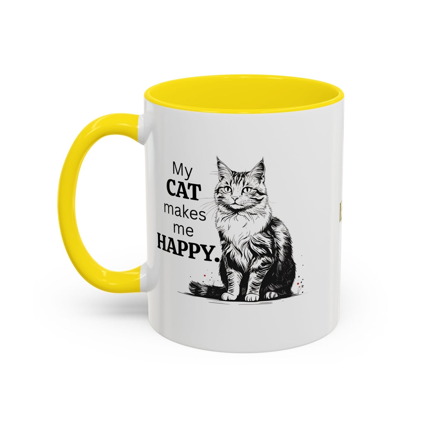 Taza de Café con Acento para Amantes de los Gatos: Regalo Ideal para Entusiastas de los Gatos
