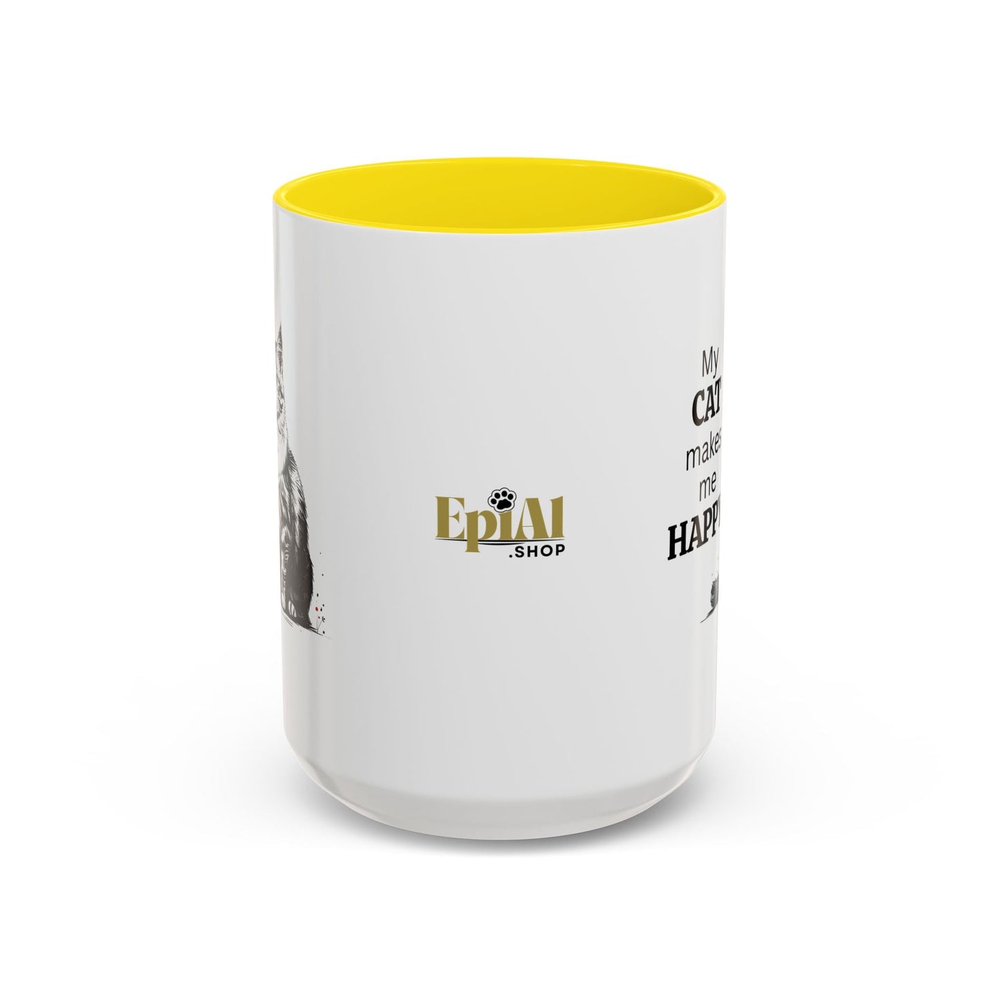 Taza de Café con Acento para Amantes de los Gatos: Regalo Ideal para Entusiastas de los Gatos