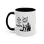 Taza de Café con Acento para Amantes de los Gatos: Regalo Ideal para Entusiastas de los Gatos