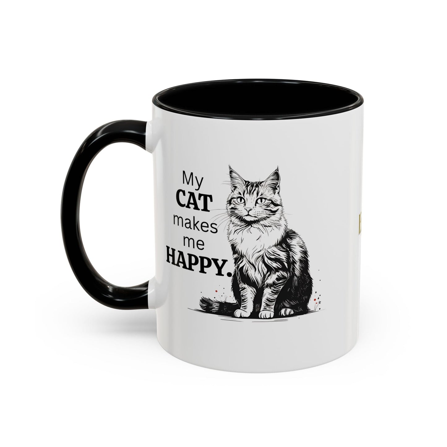 Taza de Café con Acento para Amantes de los Gatos: Regalo Ideal para Entusiastas de los Gatos