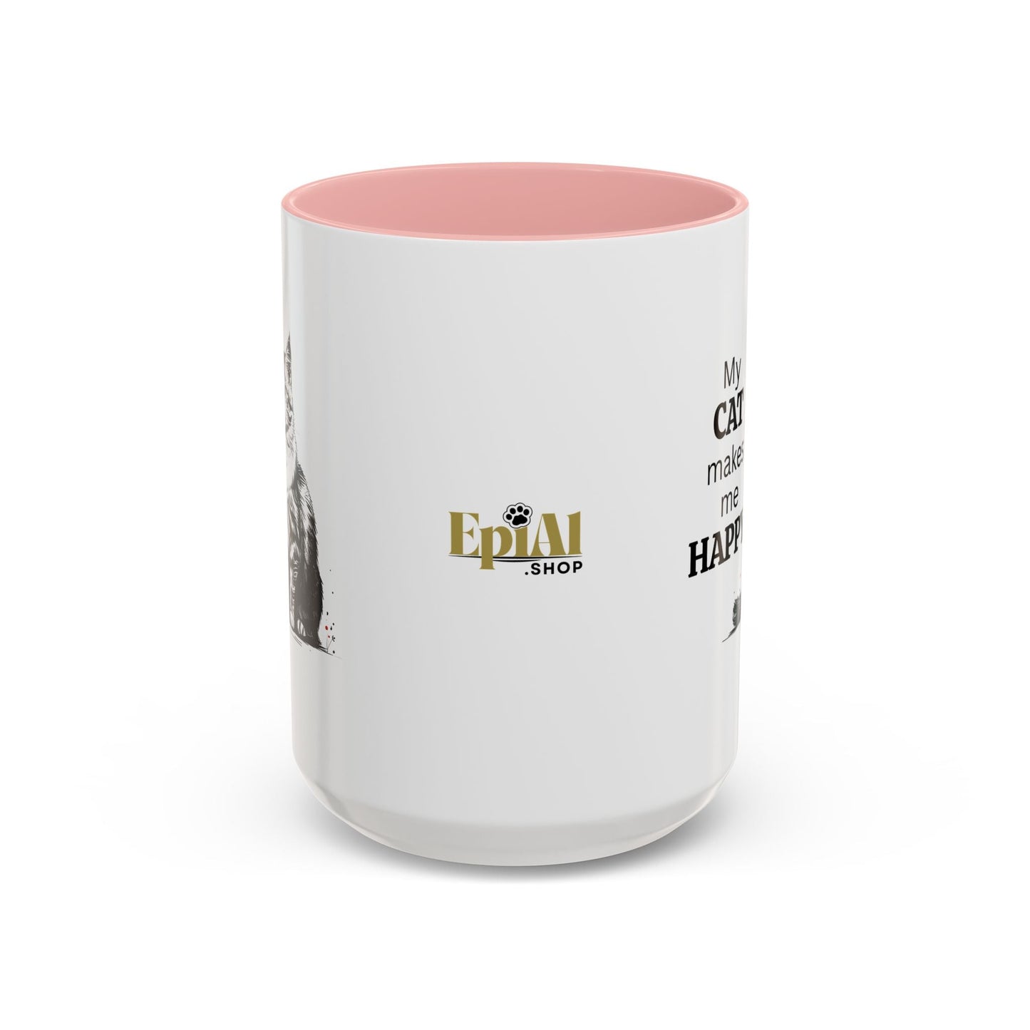 Taza de Café con Acento para Amantes de los Gatos: Regalo Ideal para Entusiastas de los Gatos