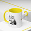 Taza de Café con Acento para Amantes de los Gatos: Regalo Ideal para Entusiastas de los Gatos