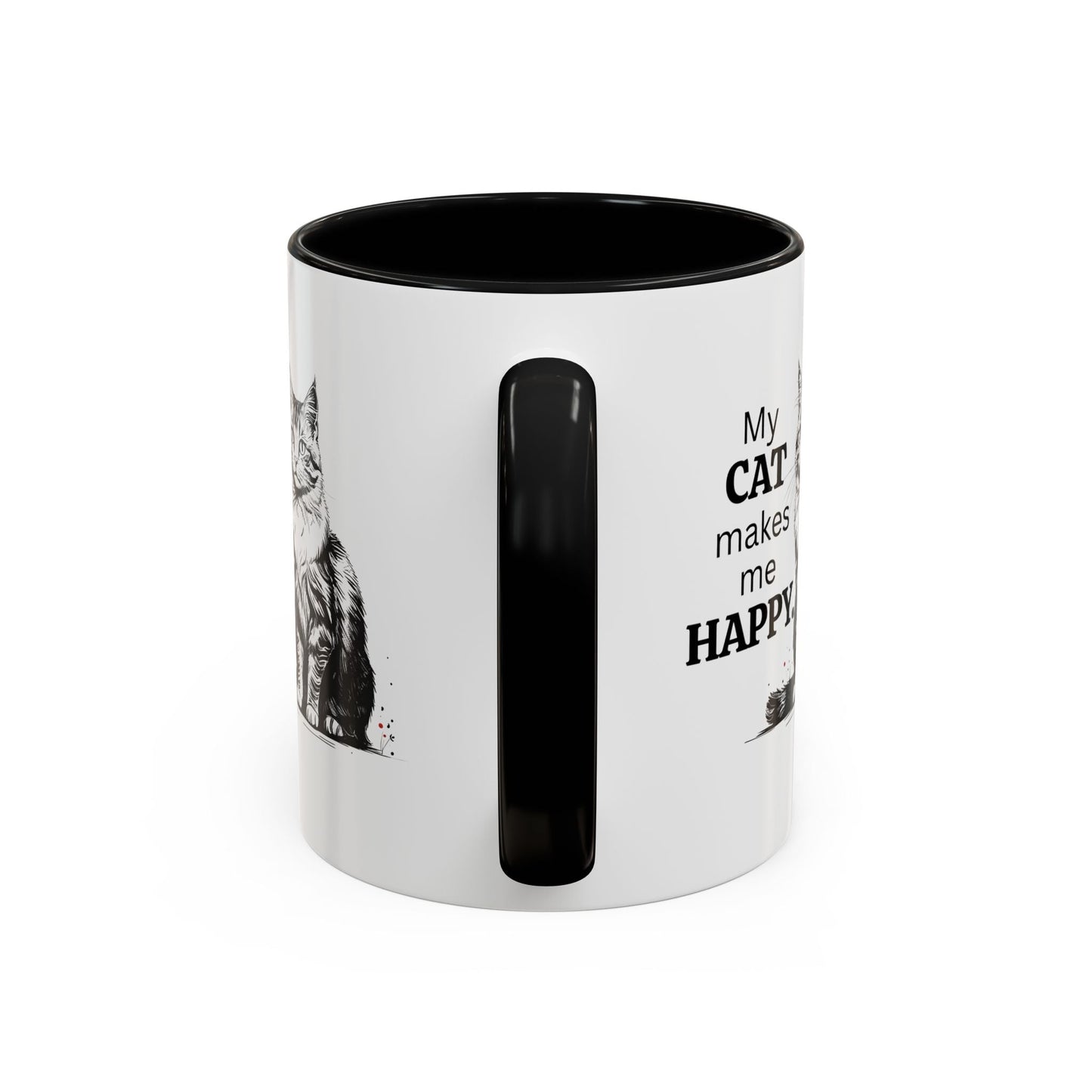 Taza de Café con Acento para Amantes de los Gatos: Regalo Ideal para Entusiastas de los Gatos