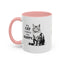 Taza de Café con Acento para Amantes de los Gatos: Regalo Ideal para Entusiastas de los Gatos
