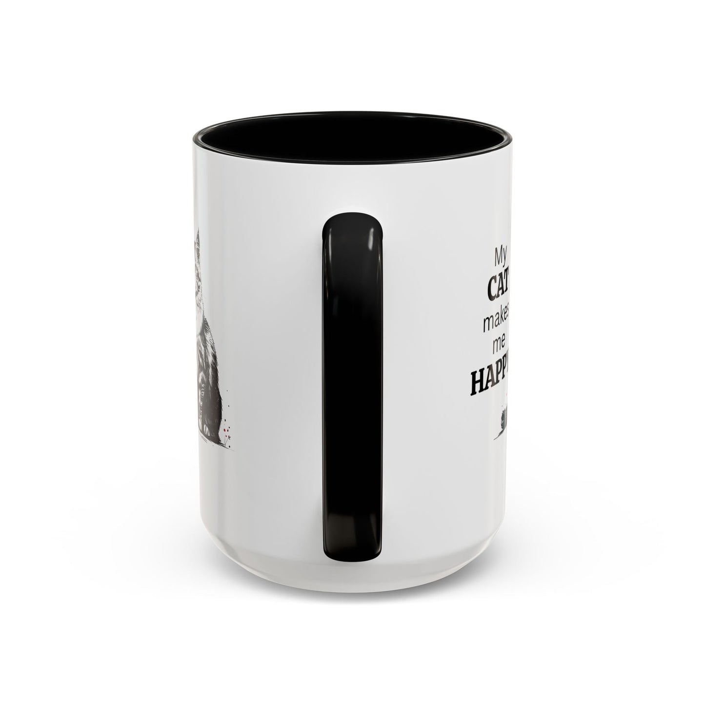 Taza de Café con Acento para Amantes de los Gatos: Regalo Ideal para Entusiastas de los Gatos