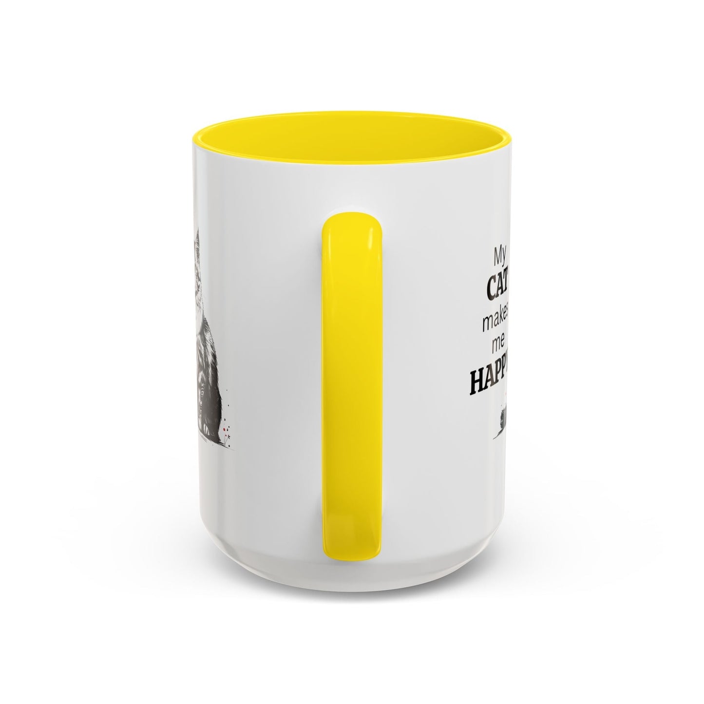 Taza de Café con Acento para Amantes de los Gatos: Regalo Ideal para Entusiastas de los Gatos