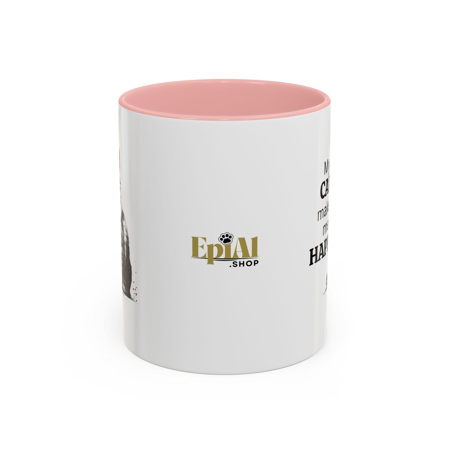 Taza de Café con Acento para Amantes de los Gatos: Regalo Ideal para Entusiastas de los Gatos
