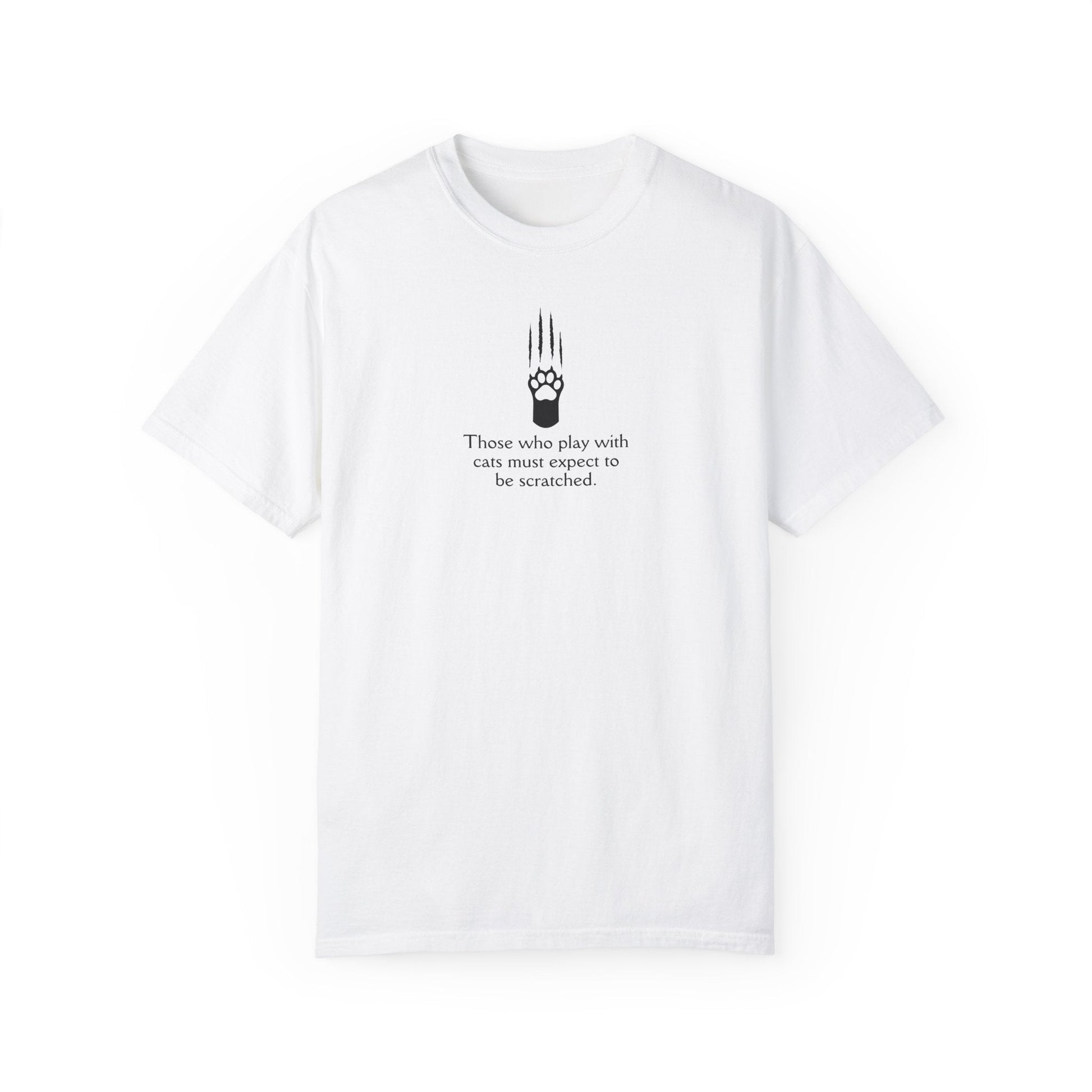 Whimsical Cat Enthusiast T-Shirt - Cozy Graphic Tee for Cat Lovers - Korvel