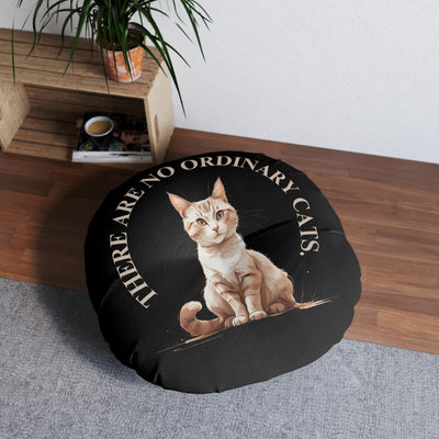 Cat Lover's Tufted Floor Pillow - Unique Home Decor