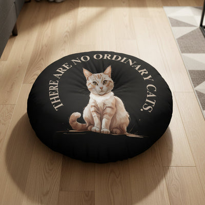 Cat Lover's Tufted Floor Pillow - Unique Home Decor