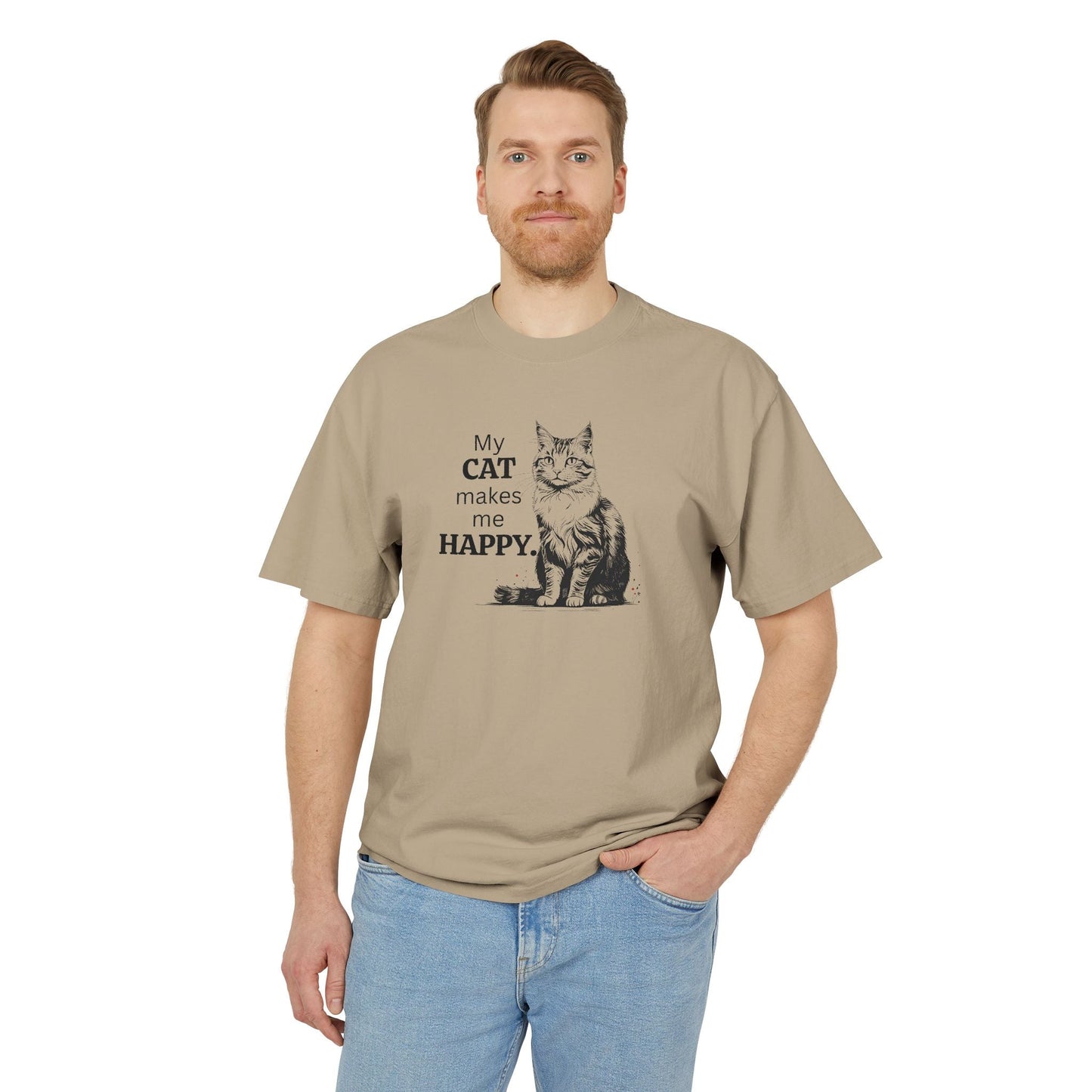 Cat Lover Unisex Heavy Faded Tee