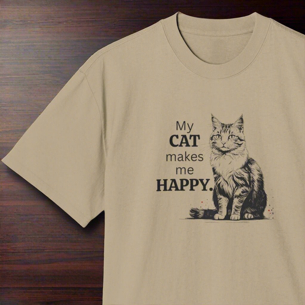 Cat Lover Unisex Heavy Faded Tee
