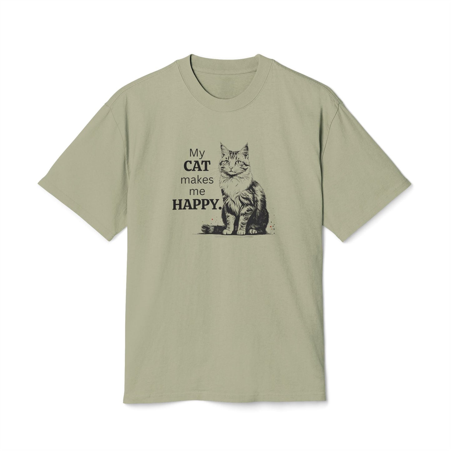 Cat Lover Unisex Heavy Faded Tee