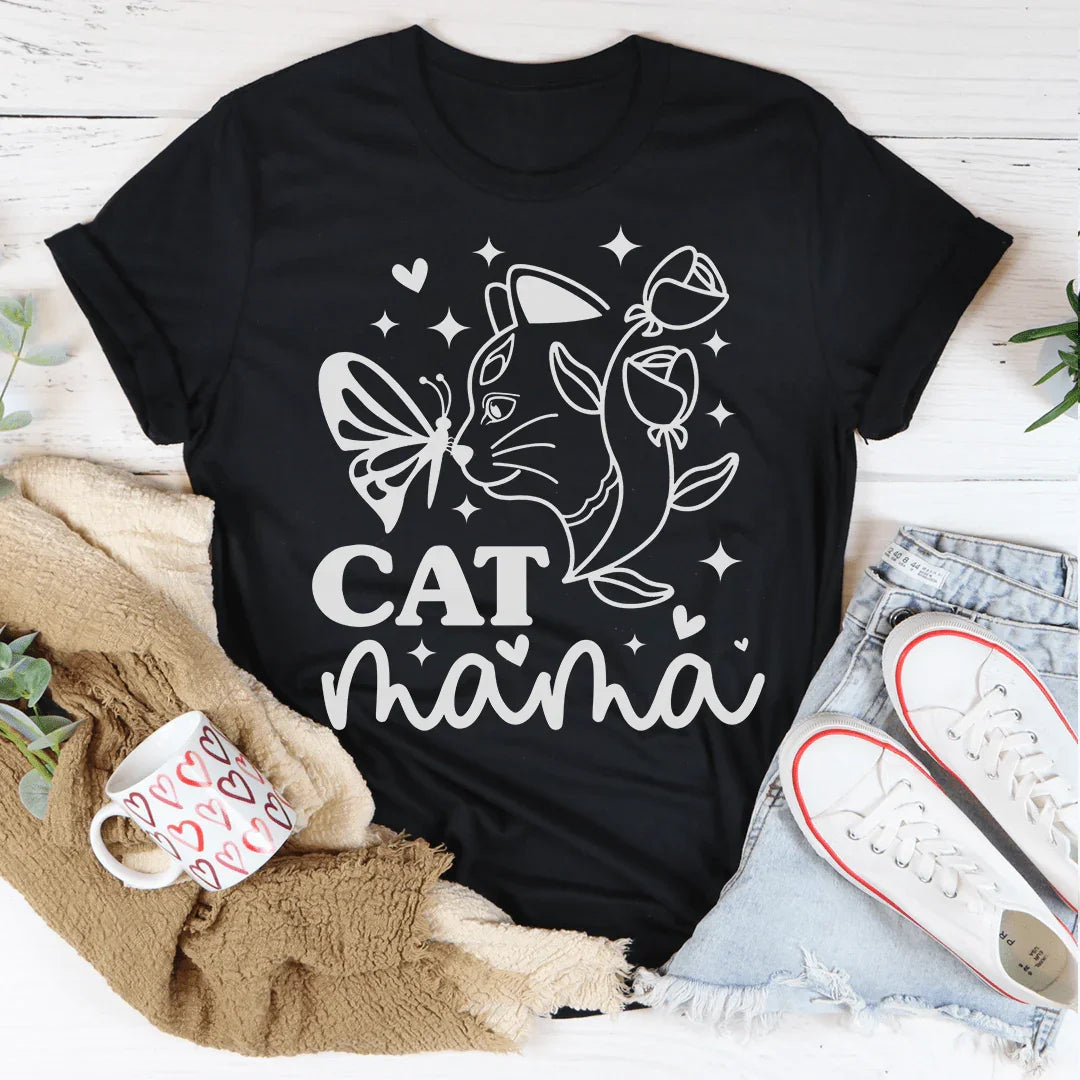 Camiseta de mamá gata