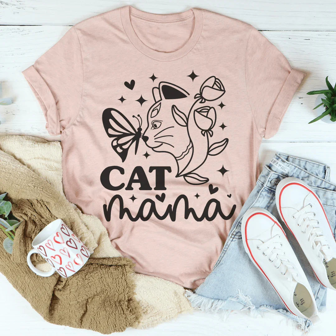 Camiseta de mamá gata