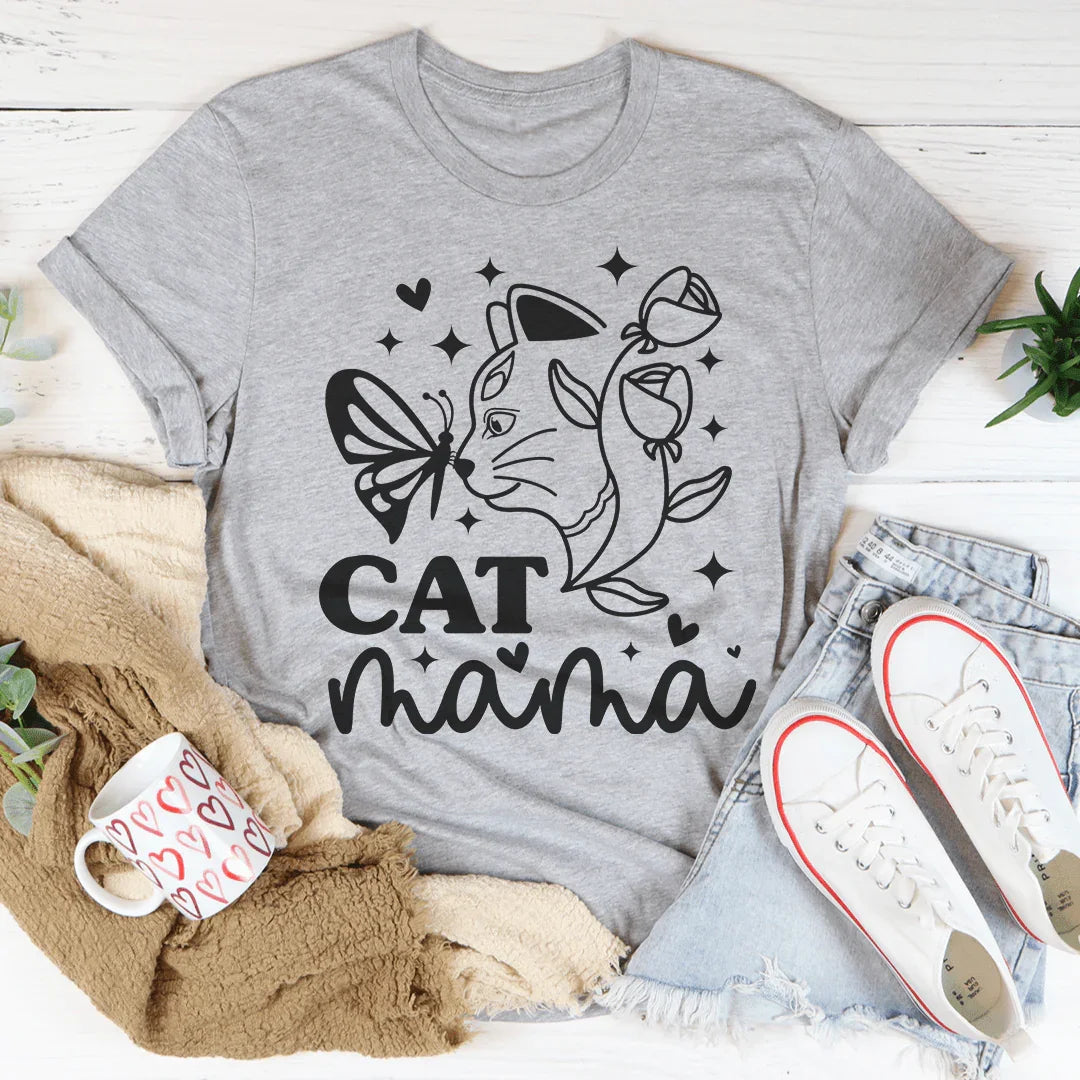 Camiseta de mamá gata