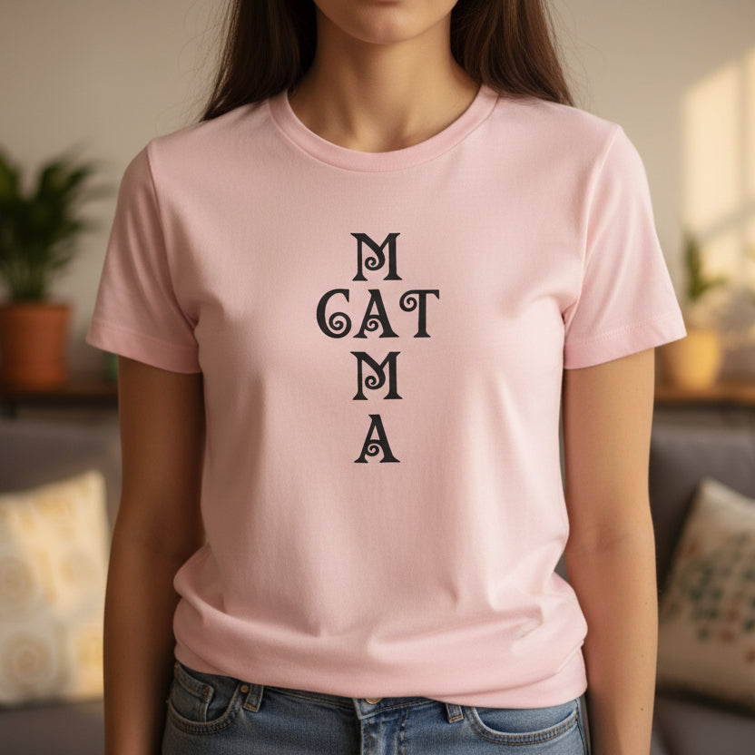 Camiseta Favorita para Mujeres Cat Mama