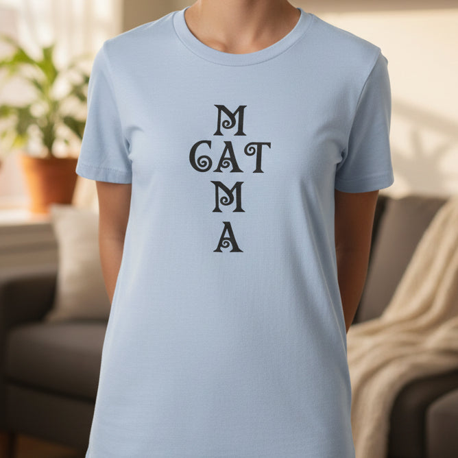 Camiseta Favorita para Mujeres Cat Mama