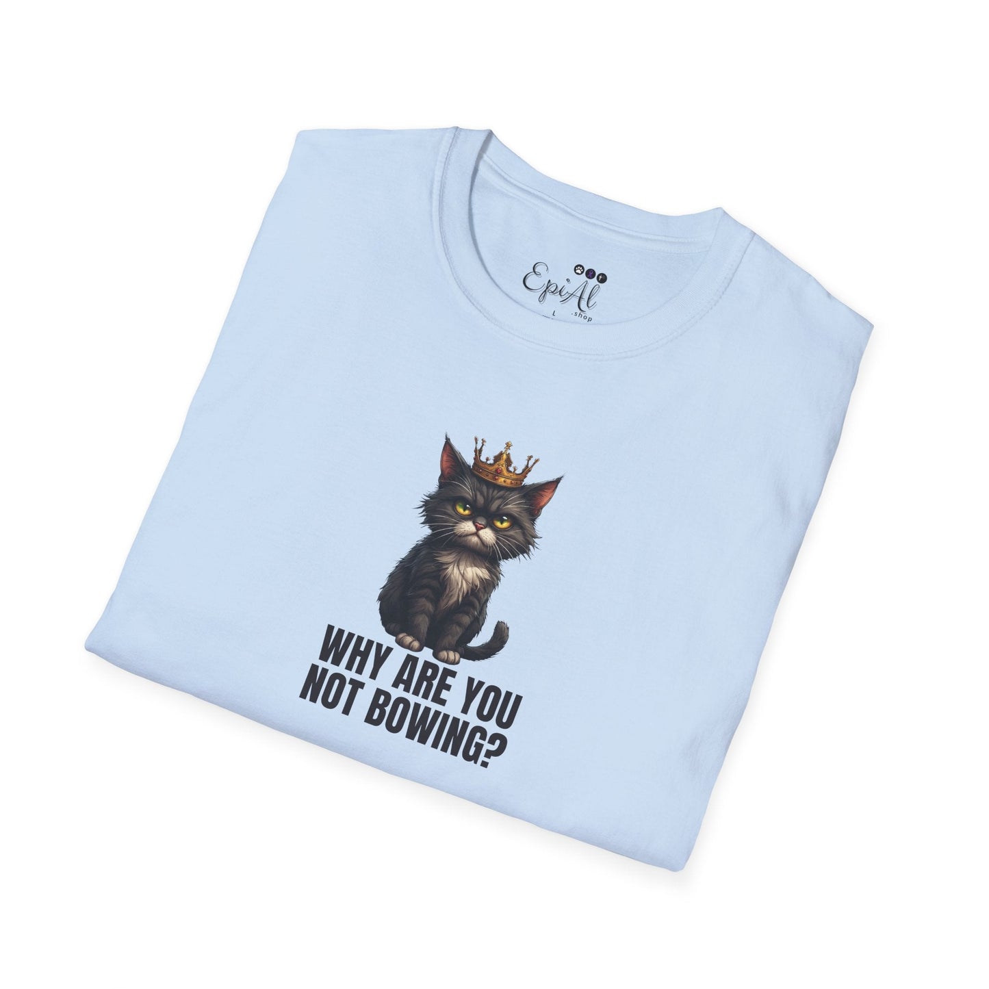 Cat Royalty Funny Unisex T-Shirt for Cat Lovers
