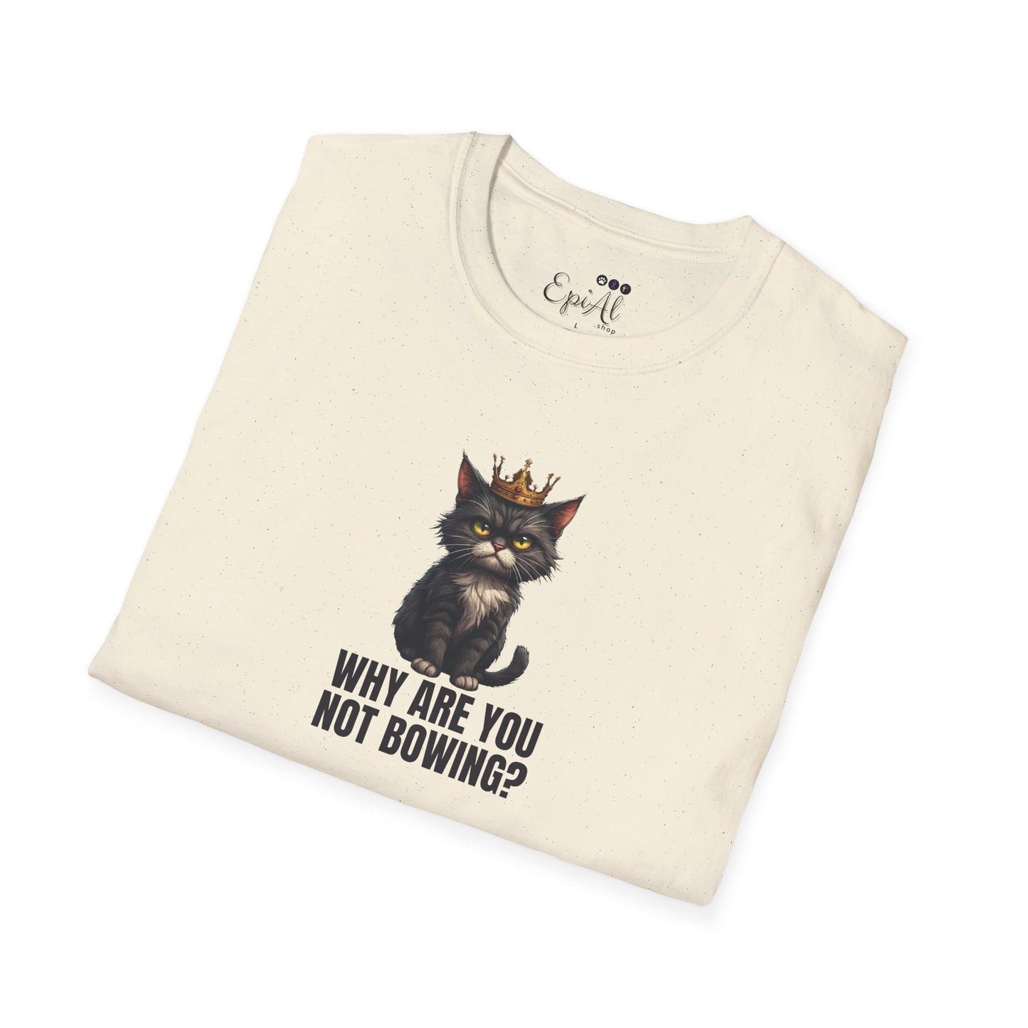 Cat Royalty Funny Unisex T-Shirt for Cat Lovers