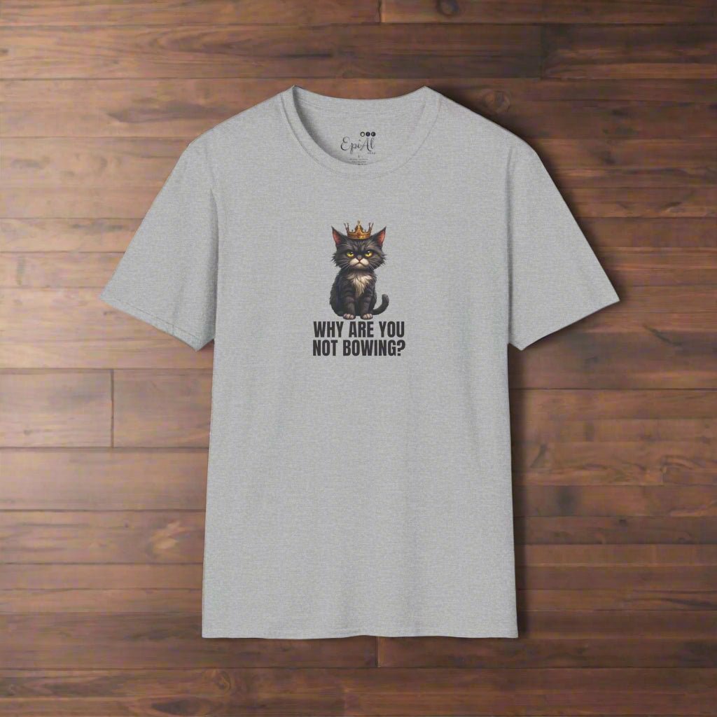 Cat Royalty Funny Unisex T-Shirt for Cat Lovers