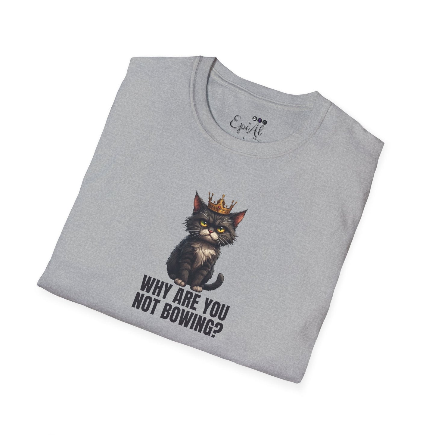 Cat Royalty Funny Unisex T-Shirt for Cat Lovers