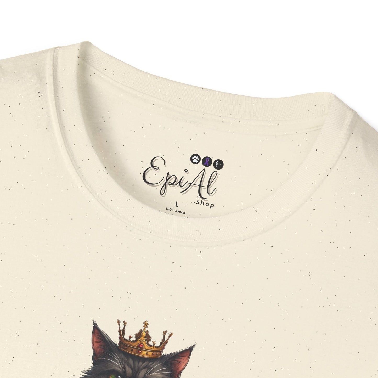 Cat Royalty Funny Unisex T-Shirt for Cat Lovers