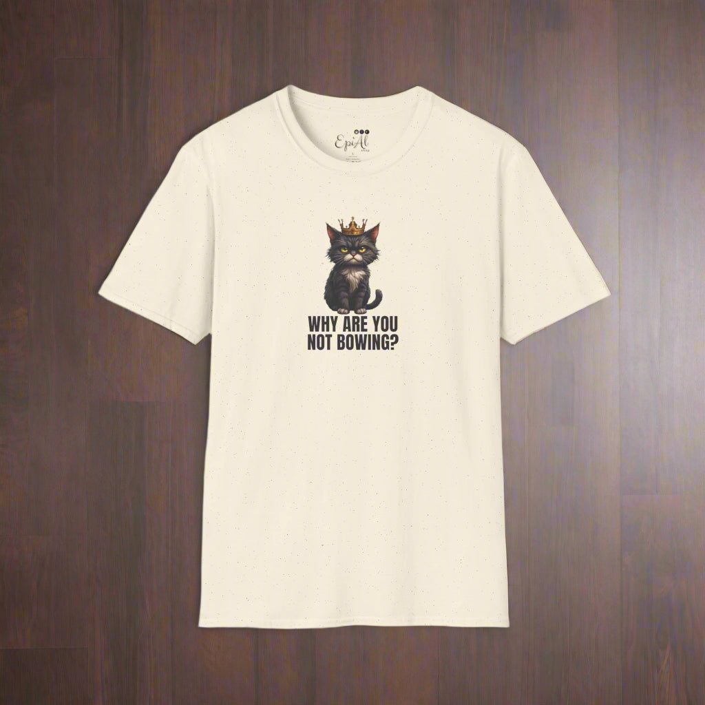 Cat Royalty Funny Unisex T-Shirt for Cat Lovers