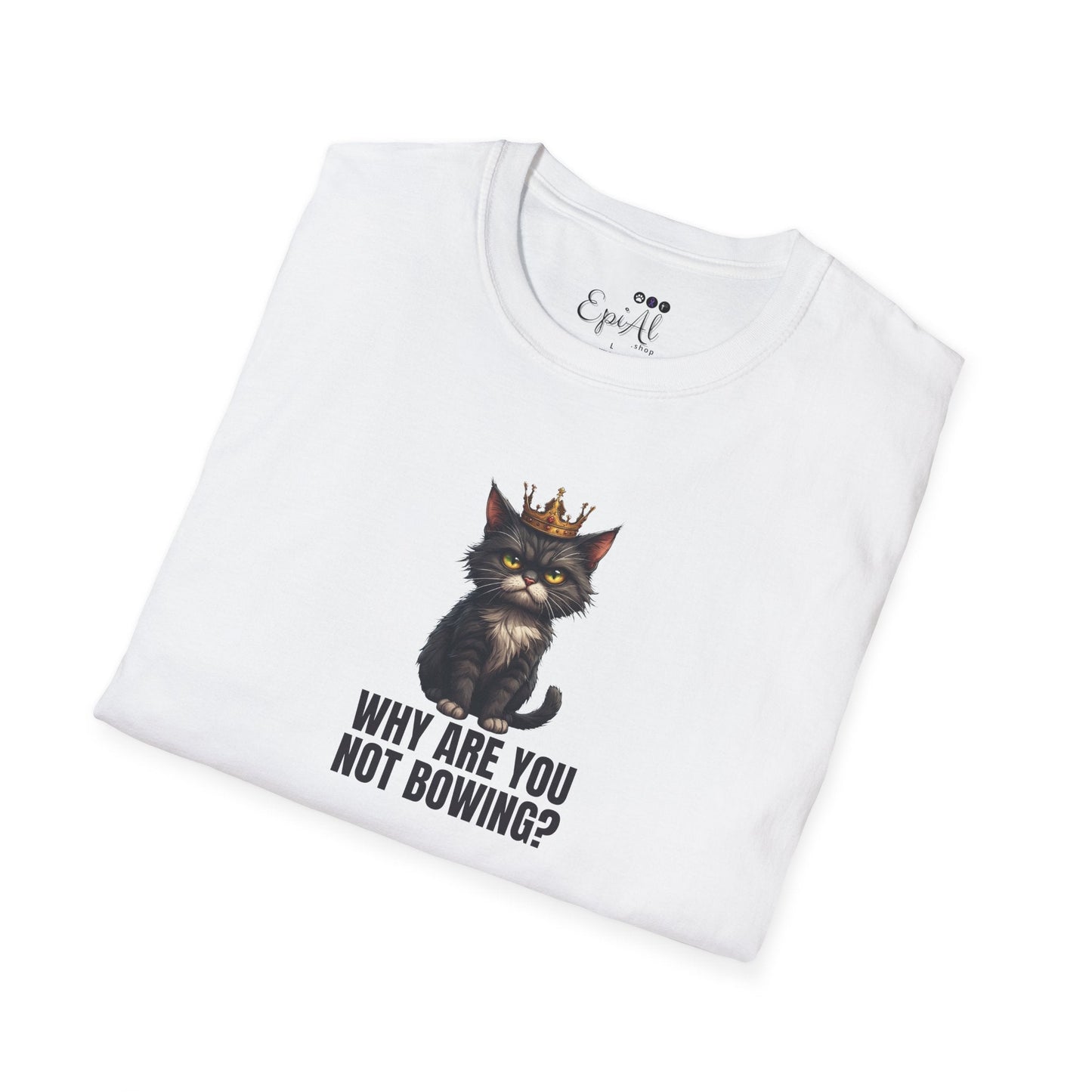 Cat Royalty Funny Unisex T-Shirt for Cat Lovers