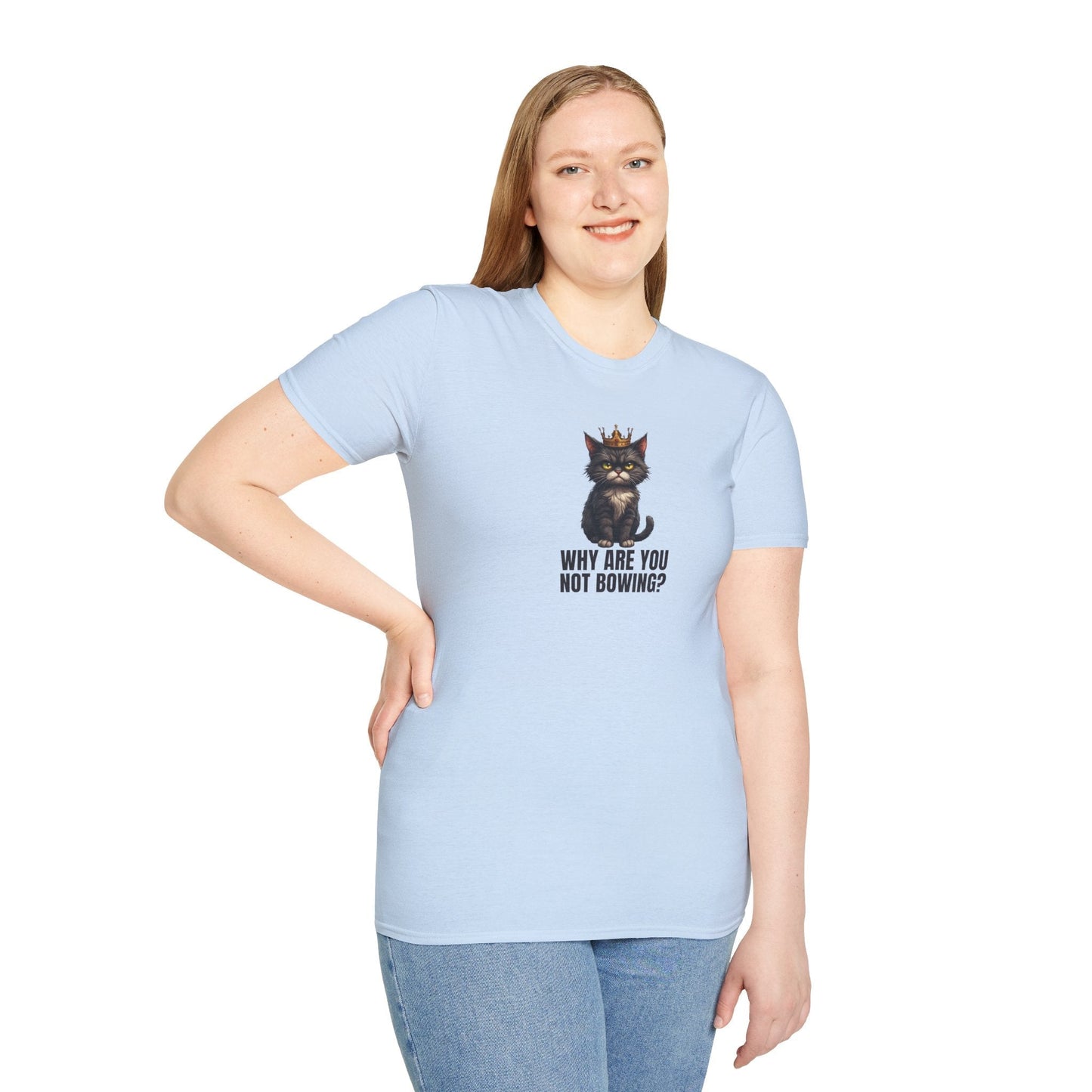 Cat Royalty Funny Unisex T-Shirt for Cat Lovers