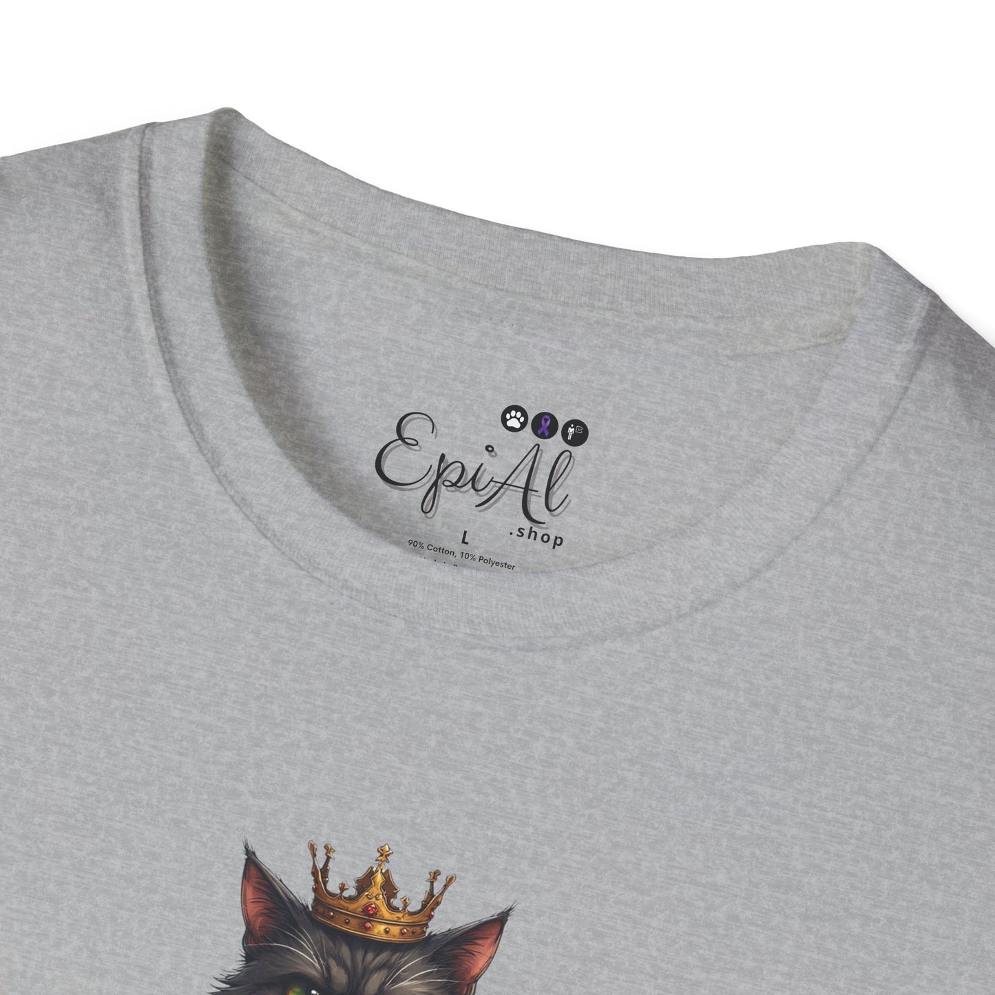 Cat Royalty Funny Unisex T-Shirt for Cat Lovers