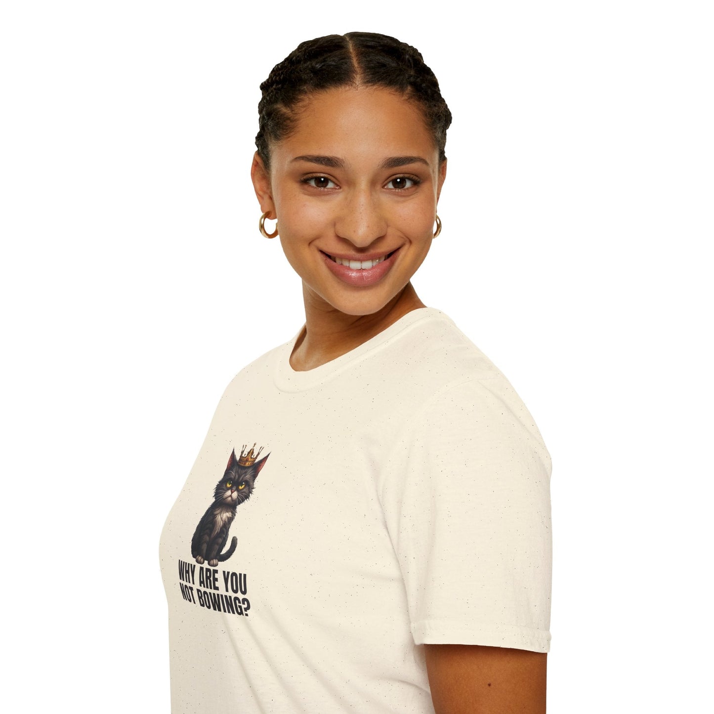 Cat Royalty Funny Unisex T-Shirt for Cat Lovers