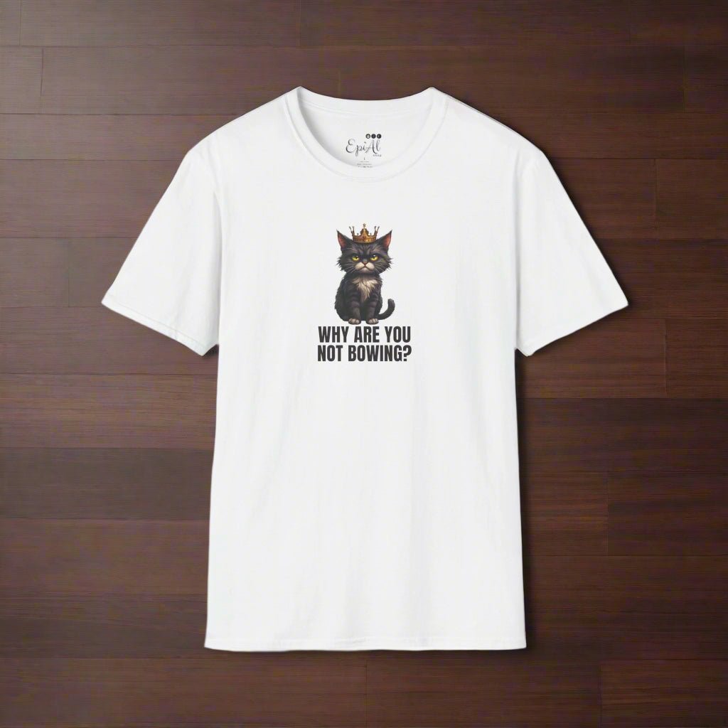 Cat Royalty Funny Unisex T-Shirt for Cat Lovers