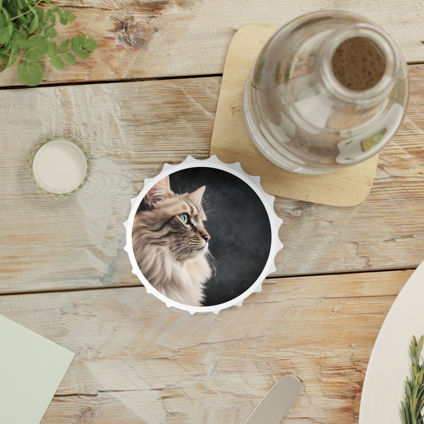 Tire-bouchon sur le thème des chats - Cadeau parfait pour les amoureux des animaux