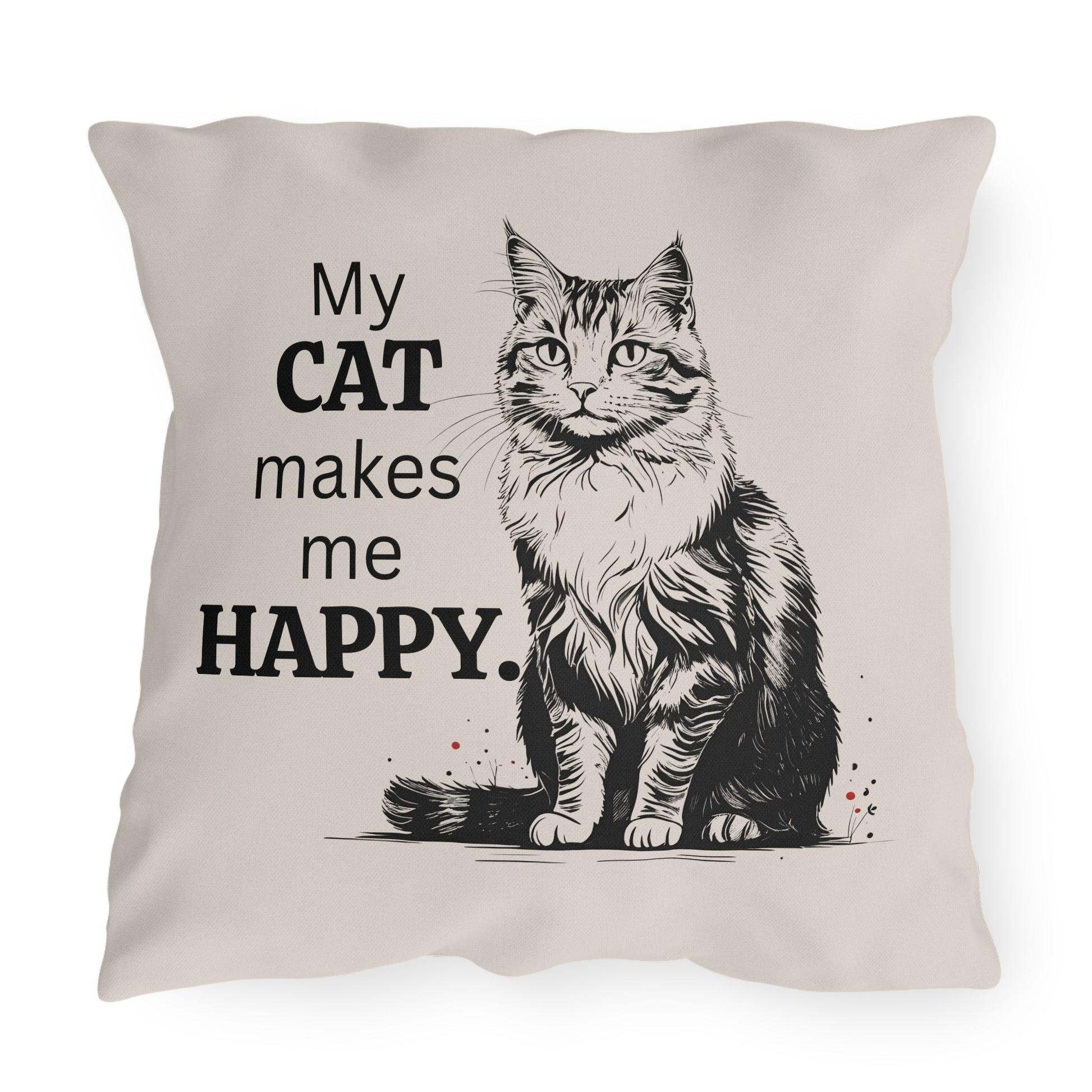Charming Cat-Inspired Outdoor Cushions for Cozy Spaces, Ideal for Cat Enthusiasts - Korvel