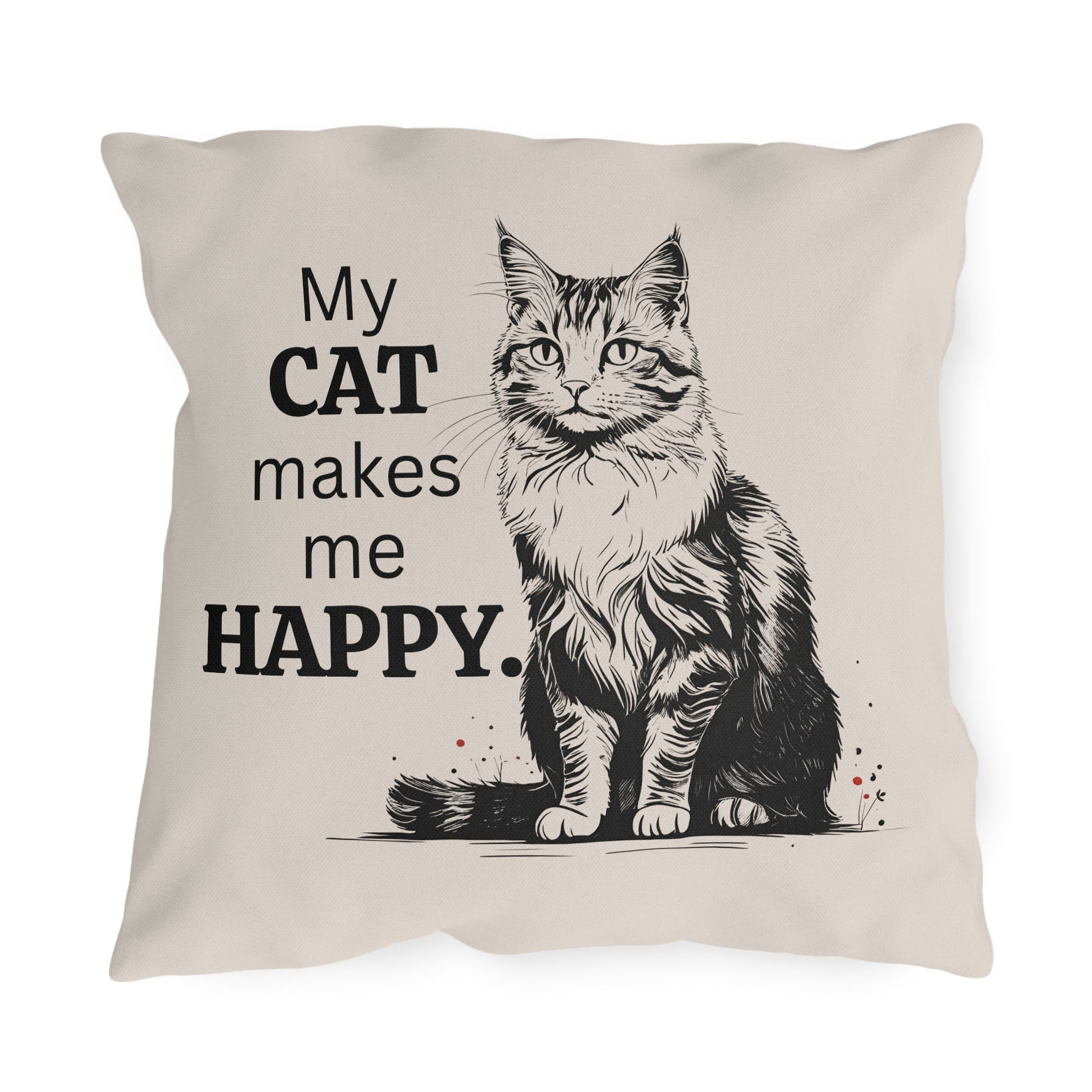 Charming Cat-Inspired Outdoor Cushions for Cozy Spaces, Ideal for Cat Enthusiasts - Korvel