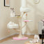 Multi-Layer Cat Tree with 2 Perches & Platforms - Pink