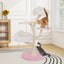 Multi-Layer Cat Tree with 2 Perches & Platforms - Pink