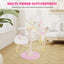 Multi-Layer Cat Tree with 2 Perches & Platforms - Pink