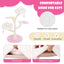 Multi-Layer Cat Tree with 2 Perches & Platforms - Pink