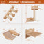Premium Cat Wall Furniture Set with Hammock & Perch