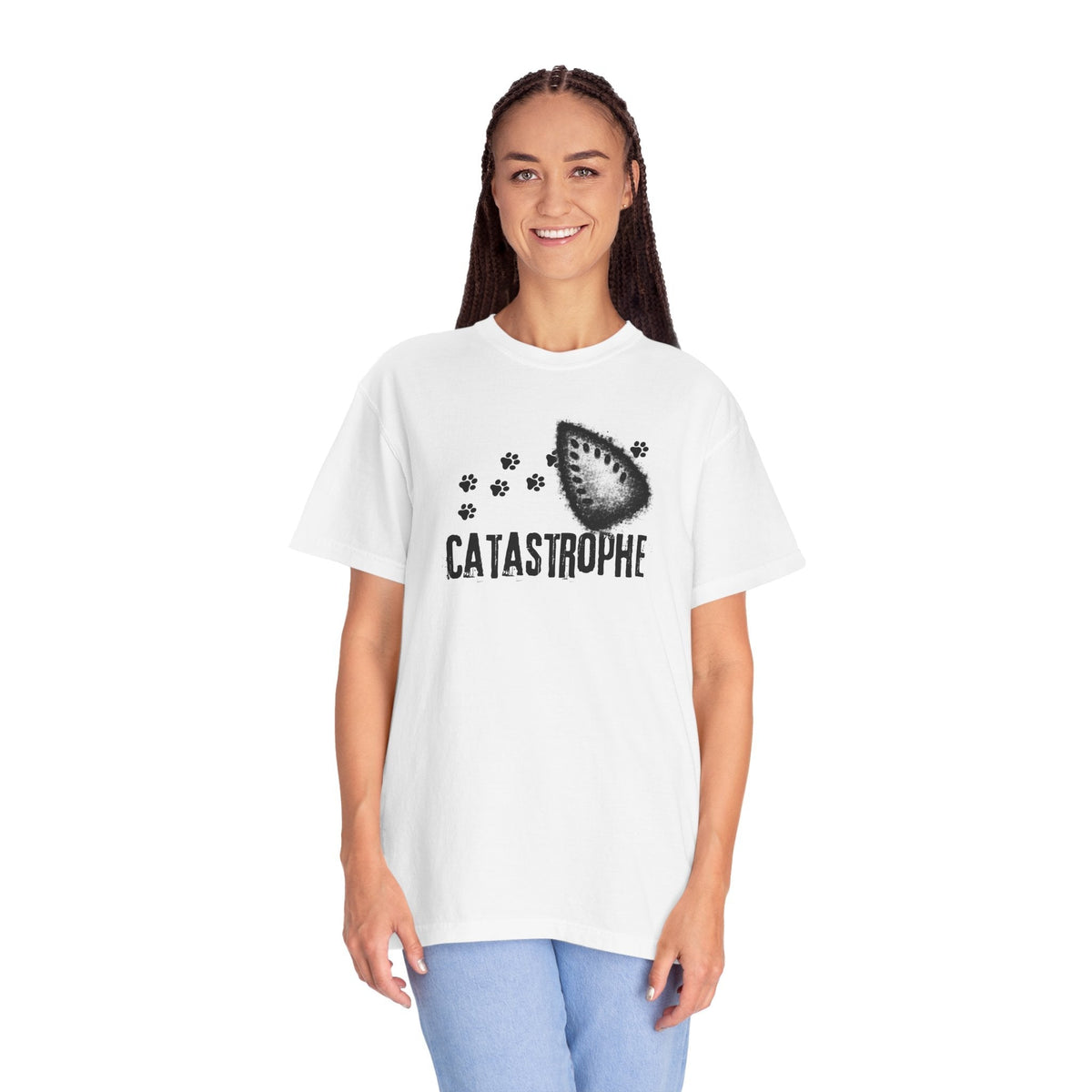 T-shirt graphique Catastrophe Iron Burn