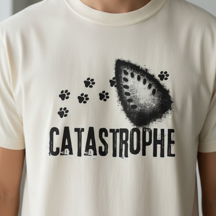 T-shirt graphique Catastrophe Iron Burn