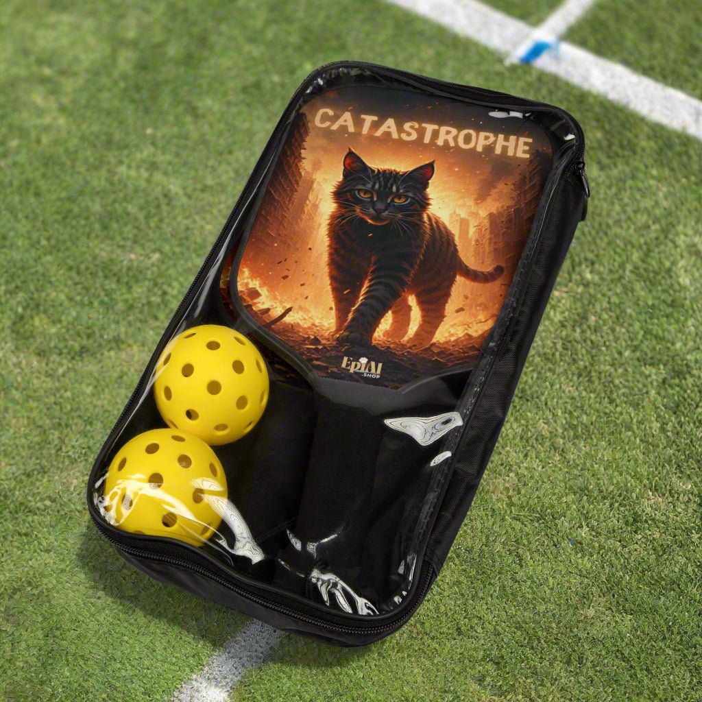 Kit de Pickleball CATastrophic - Conjunto Deportivo Definitivo para Juego Activo