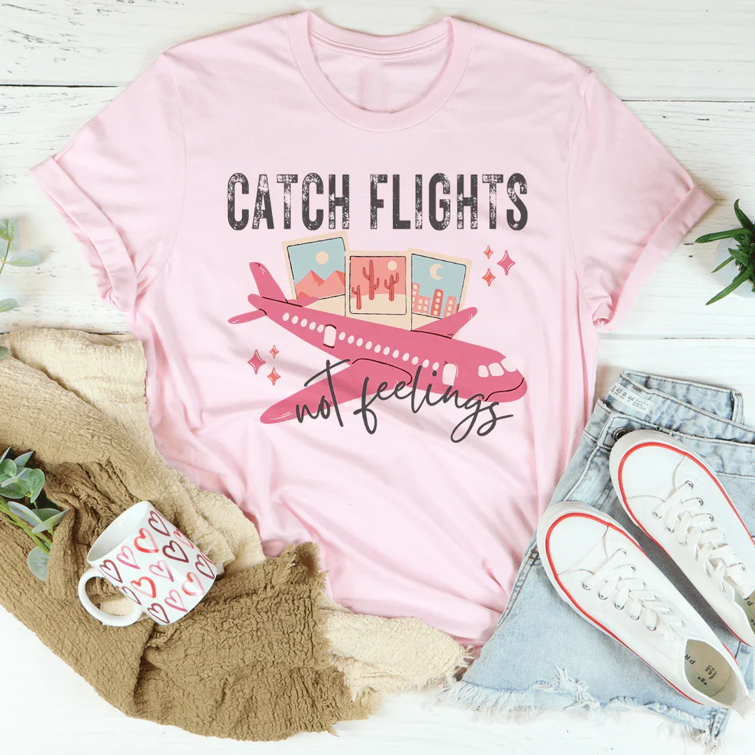 Camiseta retro Catch Flights