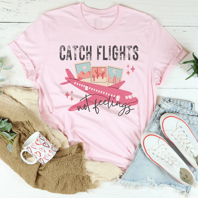 Camiseta retro Catch Flights