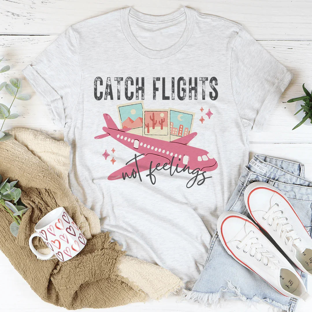 Camiseta retro Catch Flights