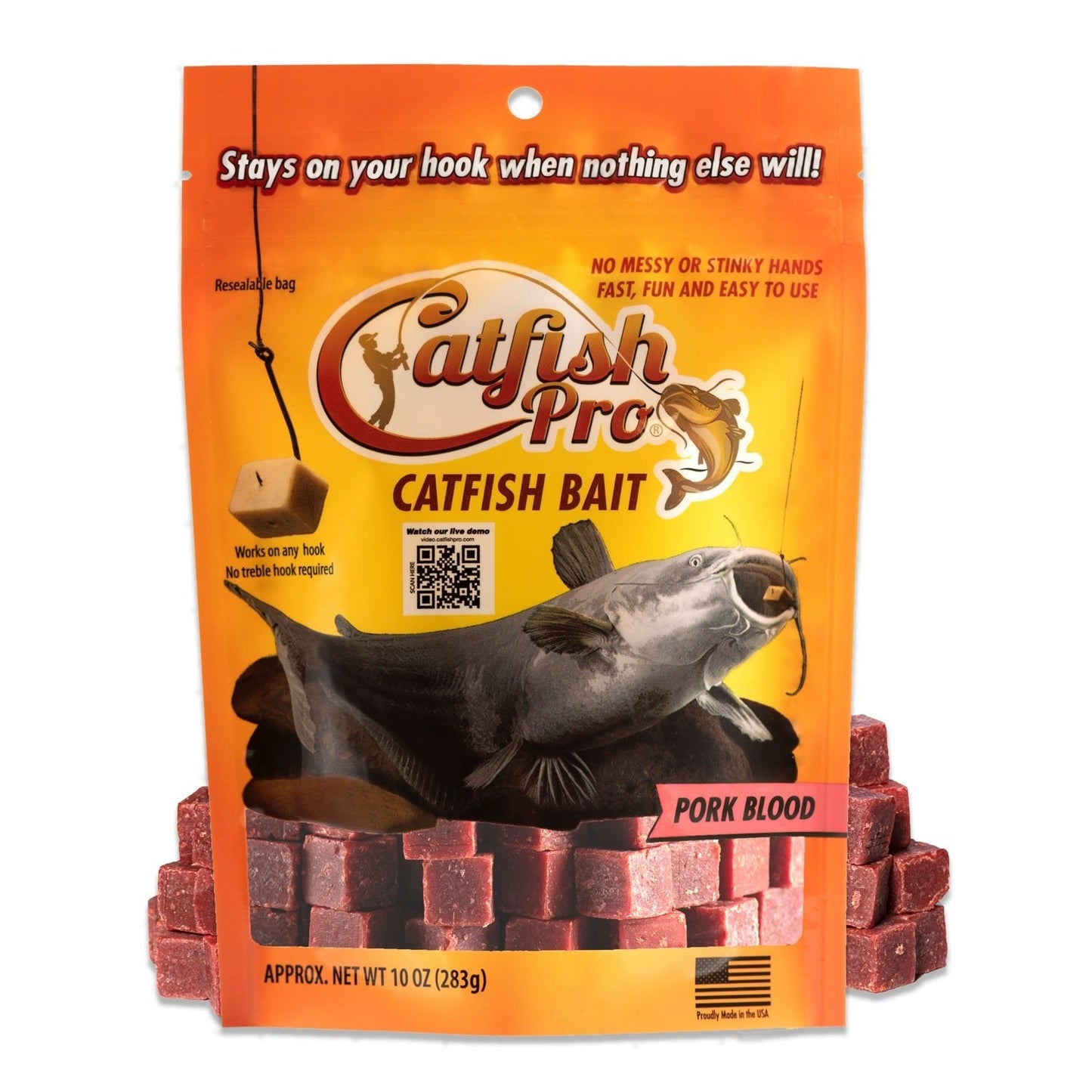 Ultimate Catfish Bait - Pork Blood Formula - Korvel