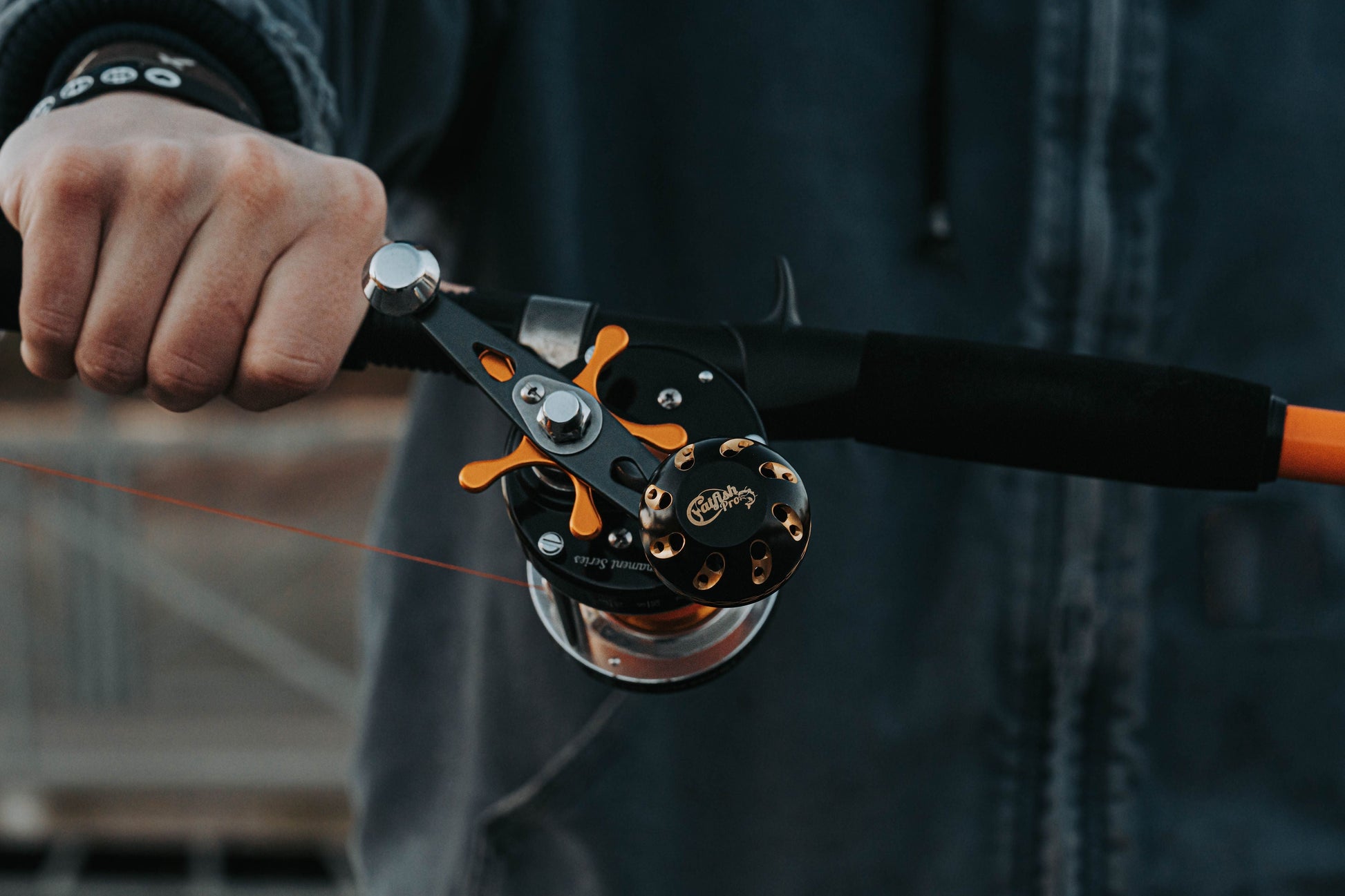 Catfish Pro Gold Power Handle - Ultimate Fishing Upgrade - Korvel